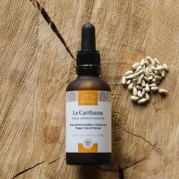 salle d'ô - Huile végétale - Carthame BIO - Assouplissante - 50ml