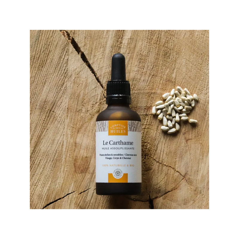 Vegetable Oil - Organic Safflower - Softening - 50ml Vegetable Oil - Organic Safflower - Softening - 50ml