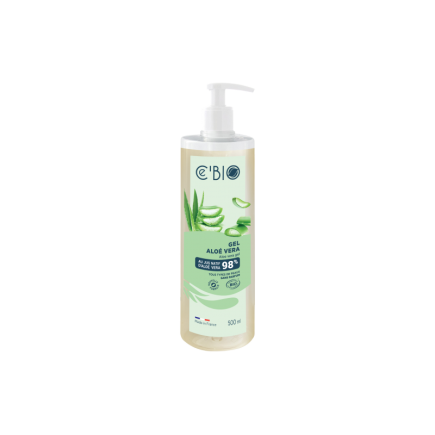 salle d'ô - Gel Aloe vera 98% - 500ml - 99% naturelle