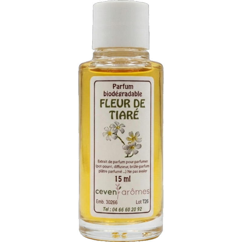 Estratto di profumo - Fiore di Tiaré - 15 ml Estratto di profumo - Fiore di Tiaré - 15 ml