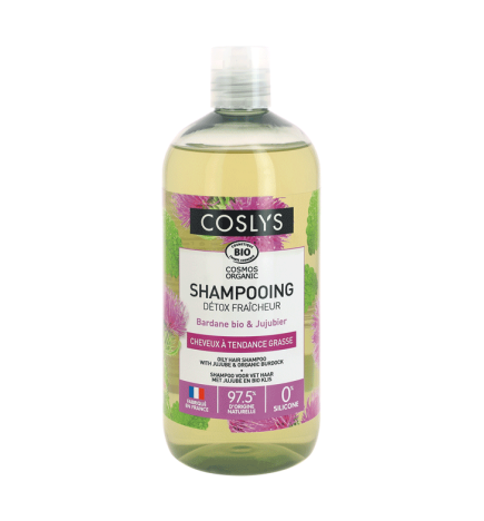 salle d'ô - Shampooing detox fraicheur cheveux gras - 500ml