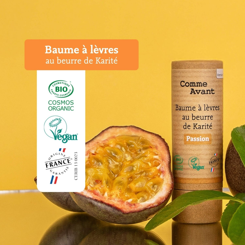 Shea Butter Lip Balm - Passion Fruit - 15g Shea Butter Lip Balm - Passion Fruit - 15g