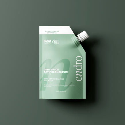 salle d'ô - Eco-recharge Dentifrice Actif Blancheur - 350g