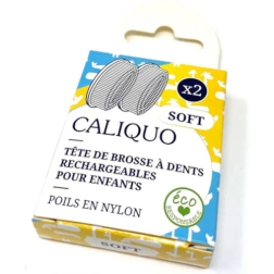 salle d'ô - Lot de 2 recharges pour brosse à dents pour enfants