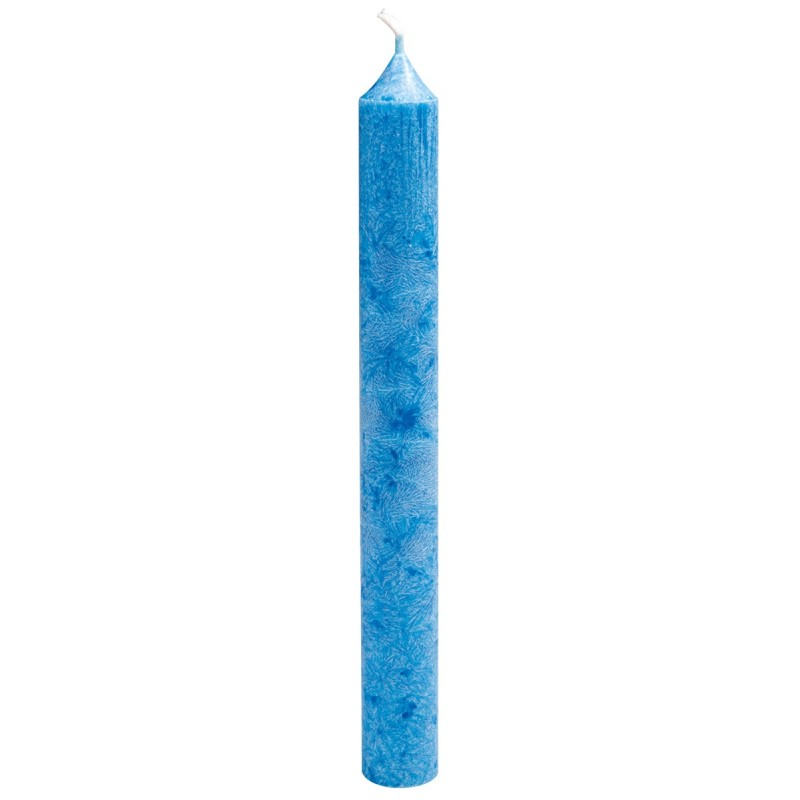 Organic stearin candle - Sky blue - 9 a.m.