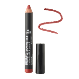 salle d'ô - Crayon rouge à lèvres mat - Terre battue