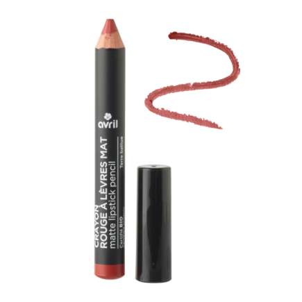 salle d'ô - Crayon rouge à lèvres mat - Terre battue