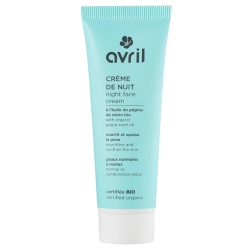 salle d'ô - Crème de nuit Peaux Normales & Mixtes 50ml - Certifié bio
