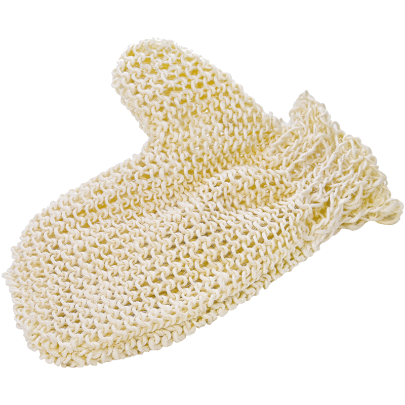 Knitted Sisal Massage Glove