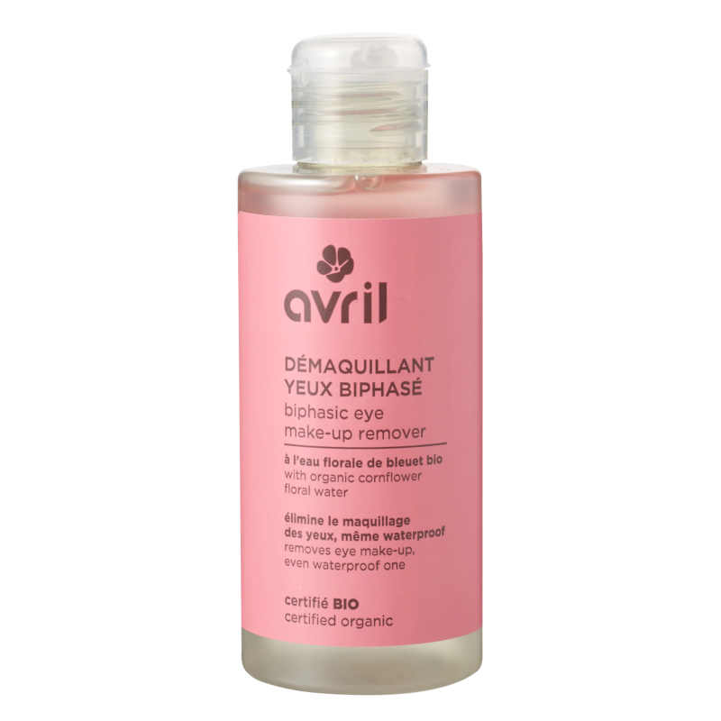 Bi-phase eye makeup remover 150 ml - Certified organic