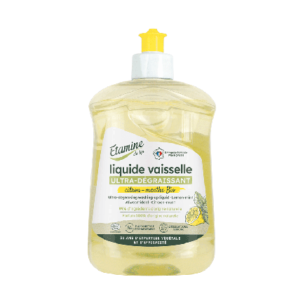 salle d'ô - Vaisselle ultra-degraissant citron-menthe - 500ml
