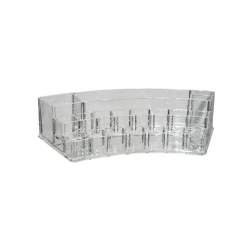 salle d'ô - Organisateur cosmétique acrylique - semi-circulaire - 28