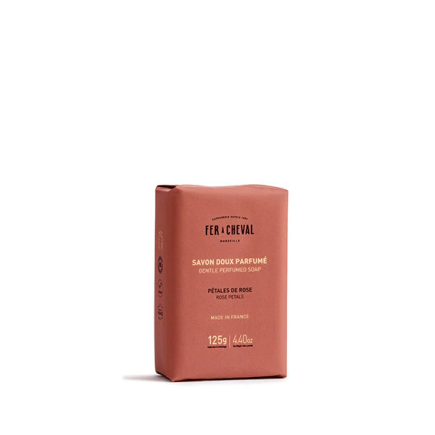 salle d'ô - Savon pétales de rose - 125g - Fer à Cheval