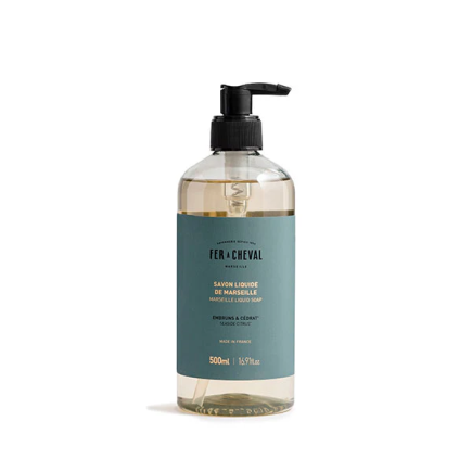 salle d'ô - Savon liquide de Marseille - Embruns et cédrat - 500ml