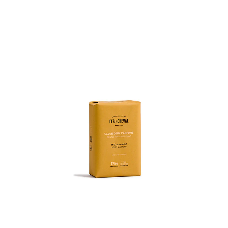 Savon Miel Amande - 125g - Fer à Cheval Savon Miel Amande - 125g - Fer à Cheval
