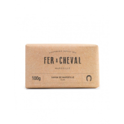 salle d'ô - Savon de Marseille 100% huile d’olive - 100g - Fer à cheval