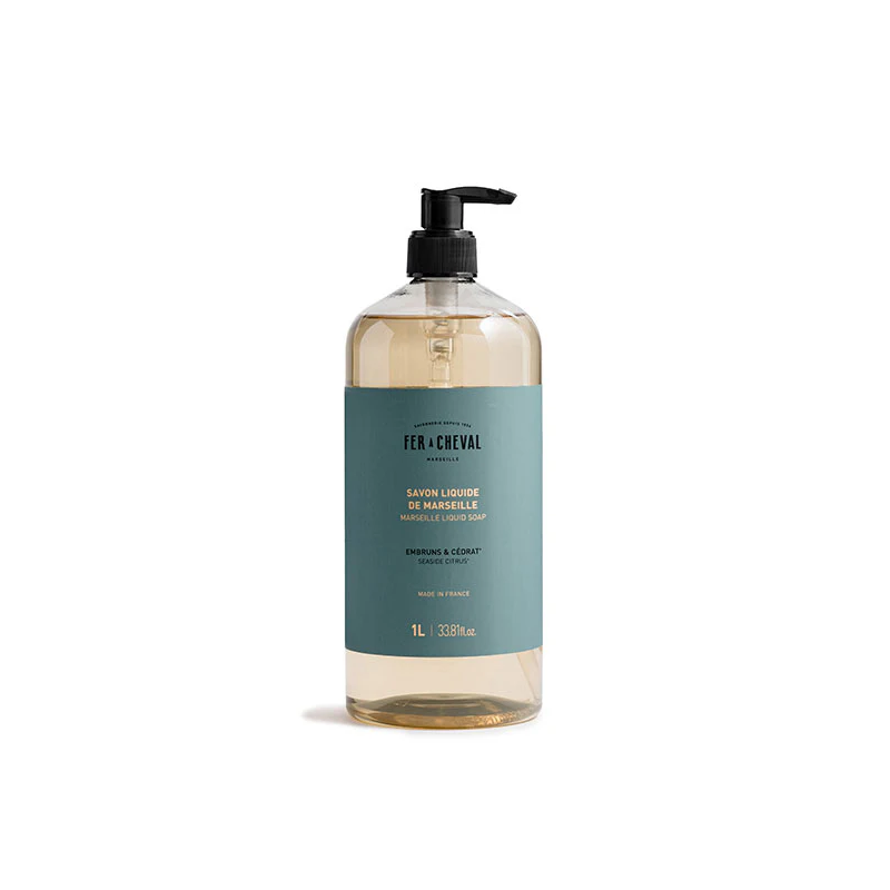 Marseille liquid soap - Sea spray and citron - 1L Marseille liquid soap - Sea spray and citron - 1L