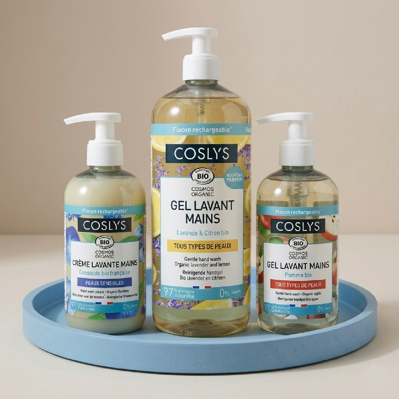 Hand wash gels