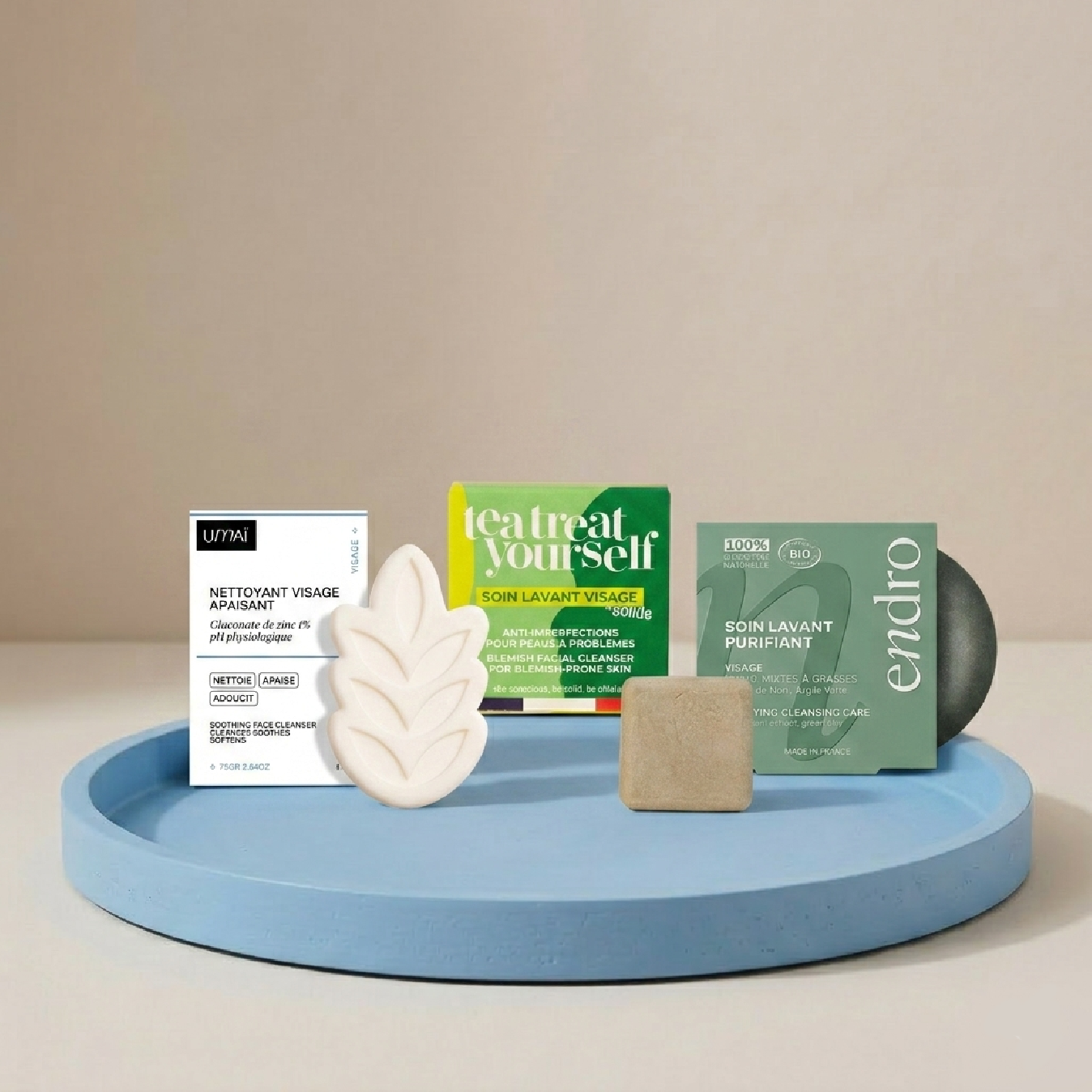 Solid soaps and cleaners